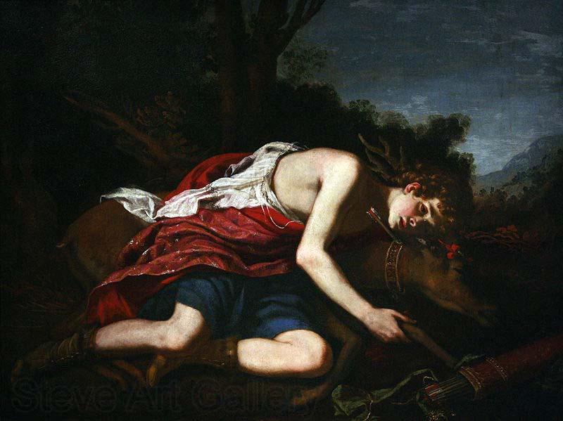 unknow artist Cyparissus, Jacopo Vignali Spain oil painting art